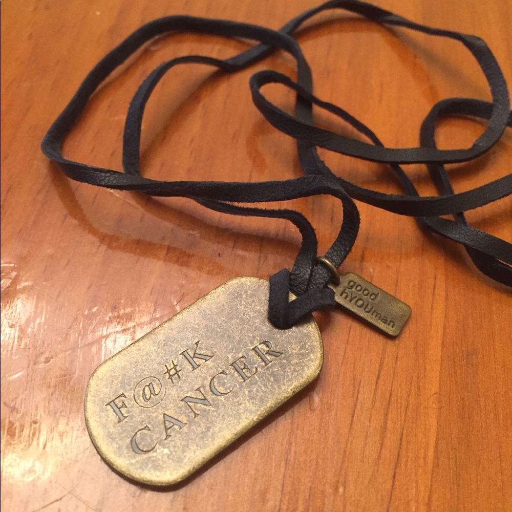 F@#K CANCER Necklace from good hYOUman